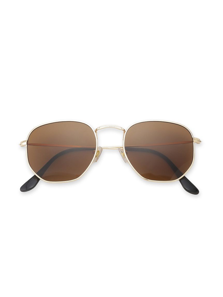 Mila Owen「メタルスリムフレームサングラス」|サングラス|GLD