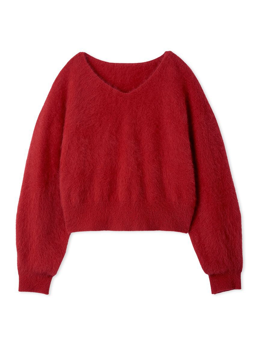 emmi atelier「フォックスカシミヤ2wayニットトップス」|ニット・セーター|