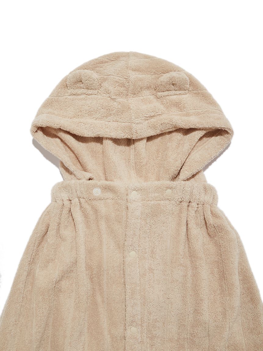 gelato pique kids&baby「【KIDS】フード付きラップタオル」|キャップ・キャスケット|