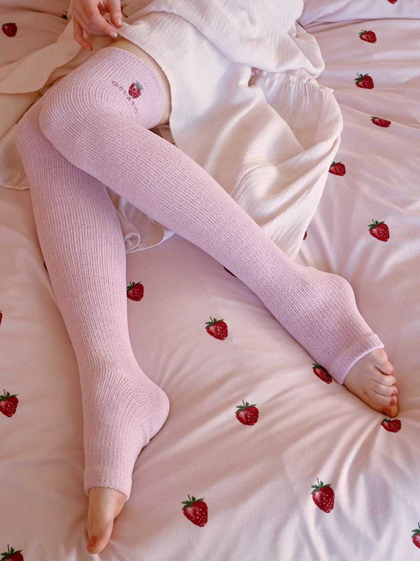 gelato pique Sleep「【Sleep】ストロベリー刺繍 着圧ソックス」|その他|PNK
