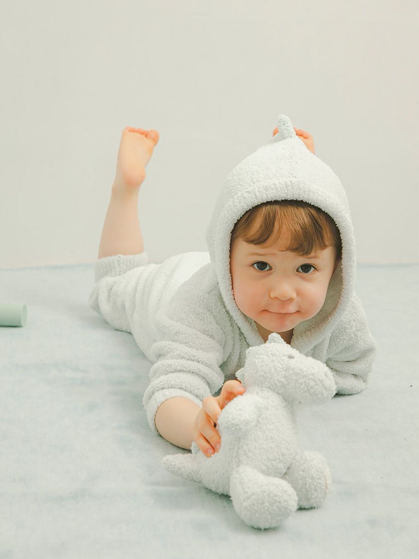 GELATO PIQUE KIDS & BABY「【限定カラーあり】【BABY】パウダーアニマルロンパース」|ロンパース|