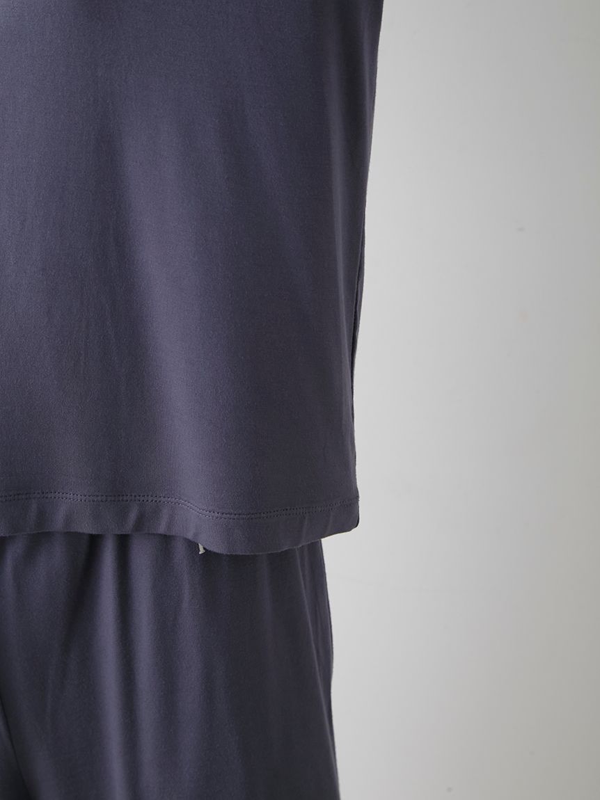 GELATO PIQUE HOMME「【HOMME】【接触冷感】カラーレーヨンロゴTシャツ」|ルームウェア|