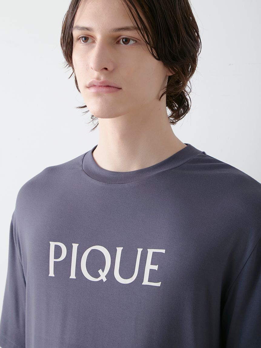 GELATO PIQUE HOMME「【HOMME】【接触冷感】カラーレーヨンロゴTシャツ」|ルームウェア|