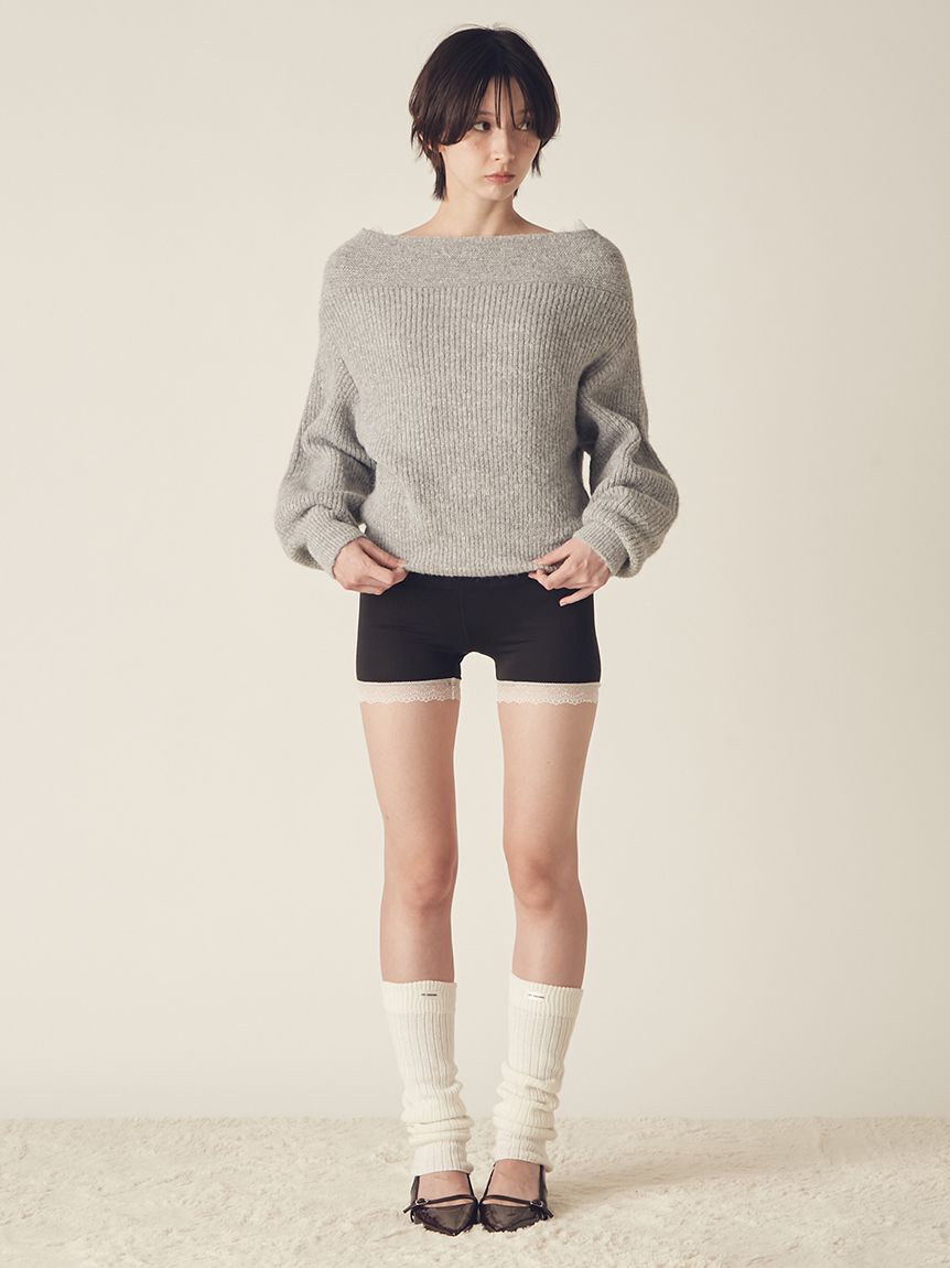 LILY BROWN「ウールブレンドレッグウォーマー(Hearts2Hearts着用)」|ソックス|