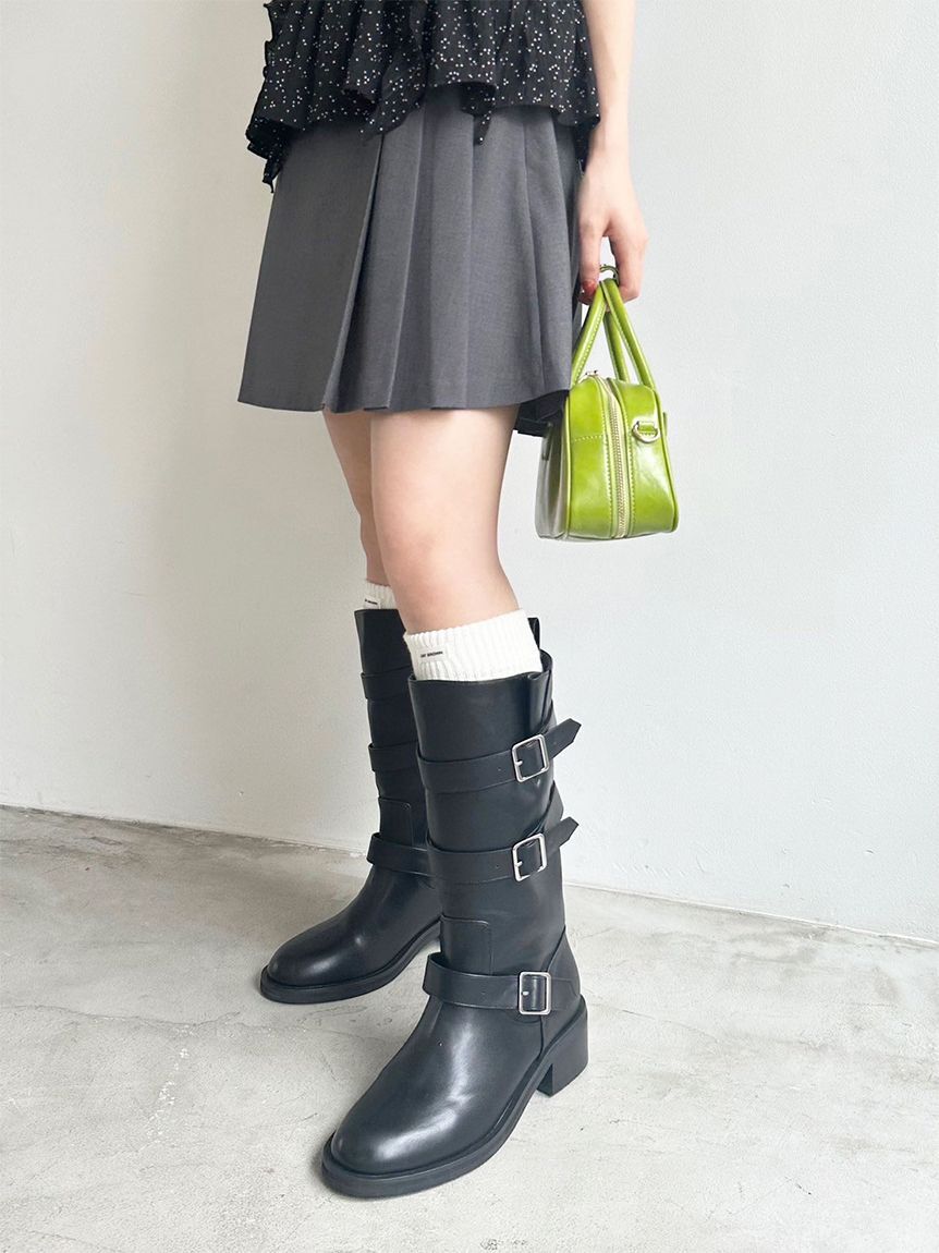 LILY BROWN「ウールブレンドレッグウォーマー(Hearts2Hearts着用)」|ソックス|