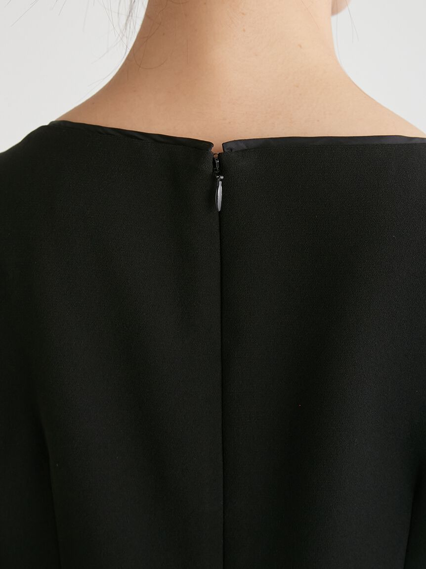 CELFORD「ブラックフォーマルペプラムタイトワンピース」|ワンピース|