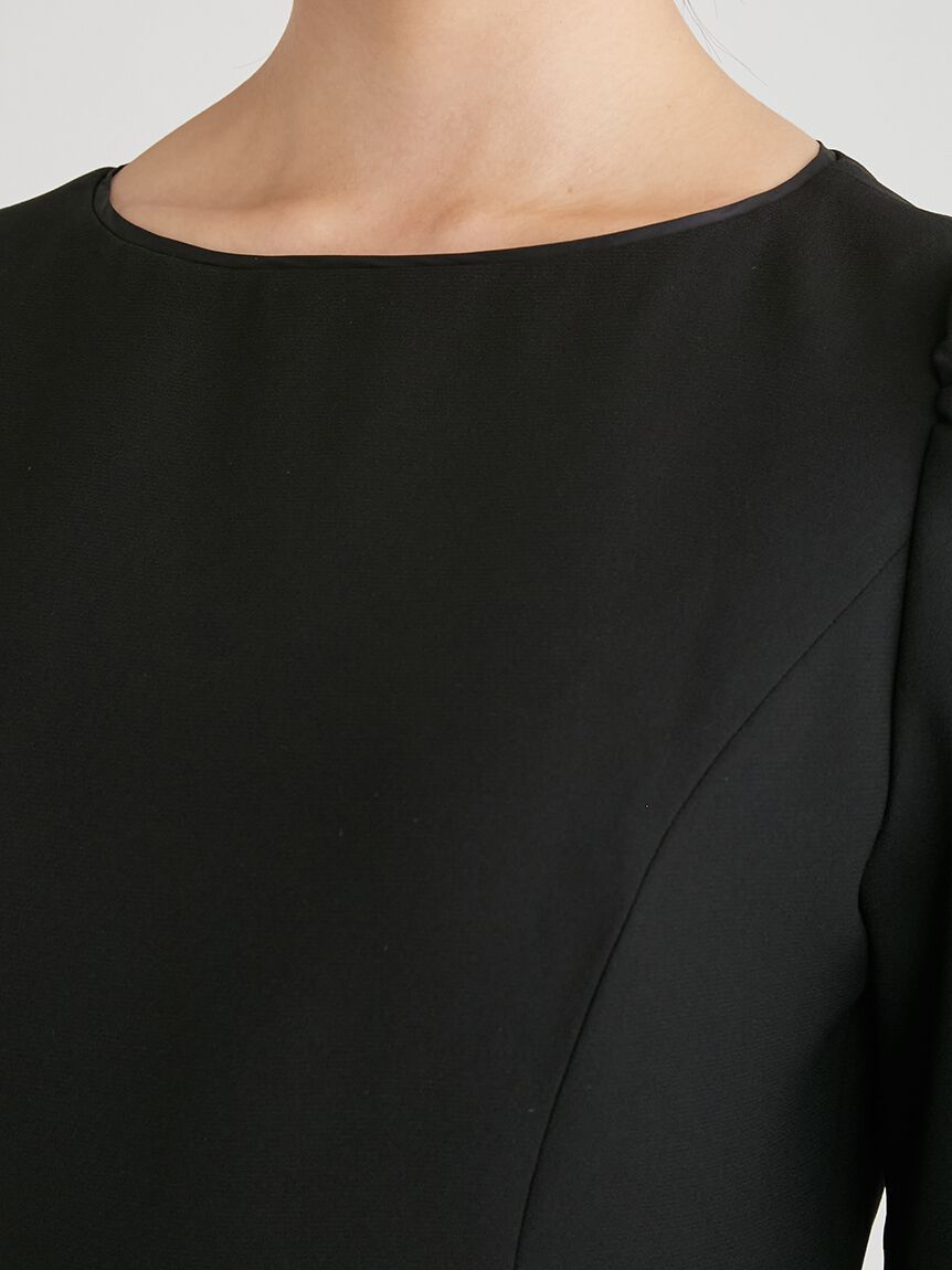 CELFORD「ブラックフォーマルペプラムタイトワンピース」|ワンピース|