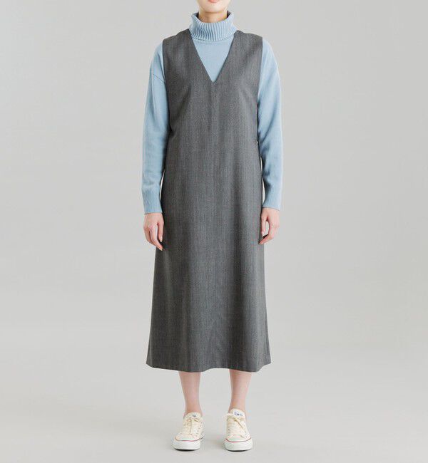 MACKINTOSH PHILOSOPHY「GREY LABEL ウールミックスジャンパードレス」|ワンピース|