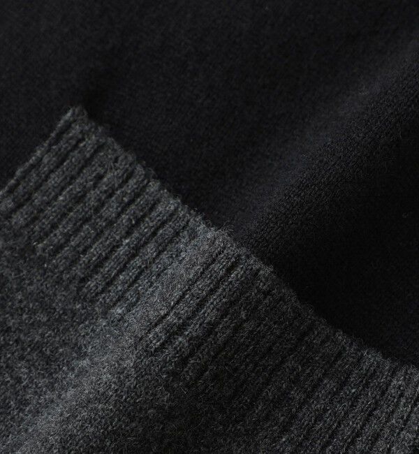 MACKINTOSH PHILOSOPHY「GREY LABEL ウールカシミヤブロックカーディガン」|ニット・セーター|