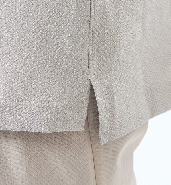 MACKINTOSH PHILOSOPHY「トロッター スクエアボタンダウンシャツ　サッカーストライプ」|シャツ・ブラウス|