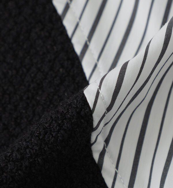  「ストライプクロップトコンビトップス」|その他|