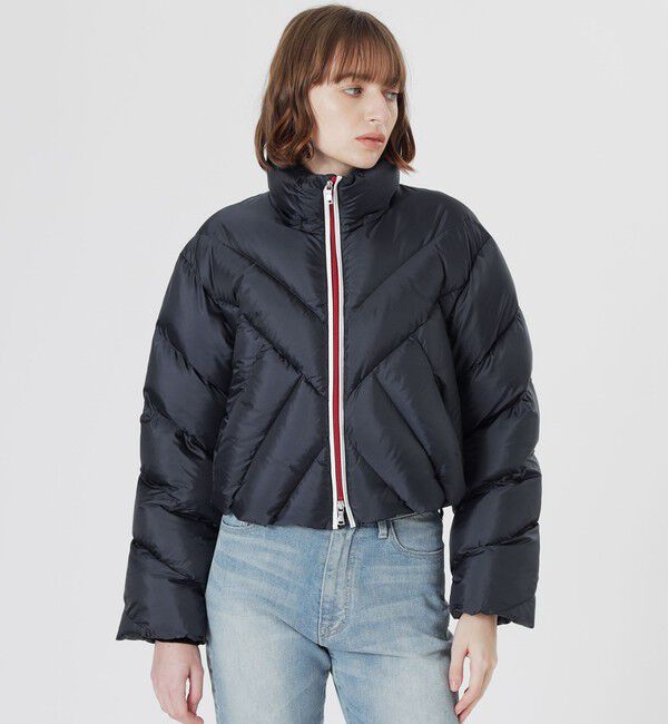  「バイアスステッチショートダウン」|ダウン|