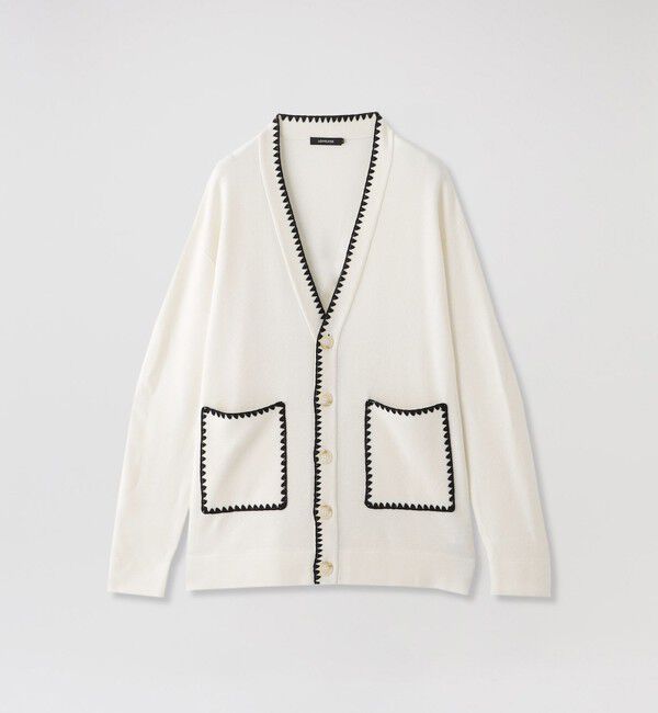  「【UNISEX】エンブロイダリーカーディガン」|ニット・セーター|