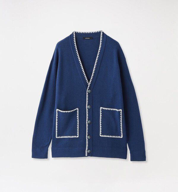  「【UNISEX】エンブロイダリーカーディガン」|ニット・セーター|
