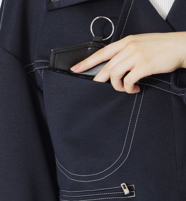  「ダンボールショートトレンチブルゾン」|ブルゾン・スタジャン|