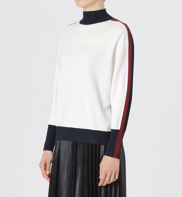  「2フェイスブロッキングニット」|ニット・セーター|