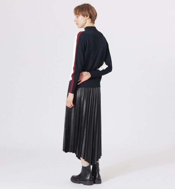  「2フェイスブロッキングニット」|ニット・セーター|