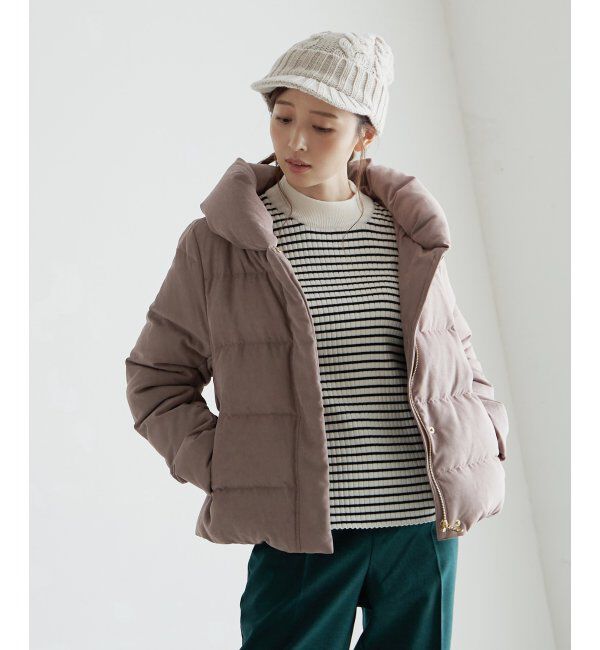 ikka「モックネックリブニット」|プルオーバー|