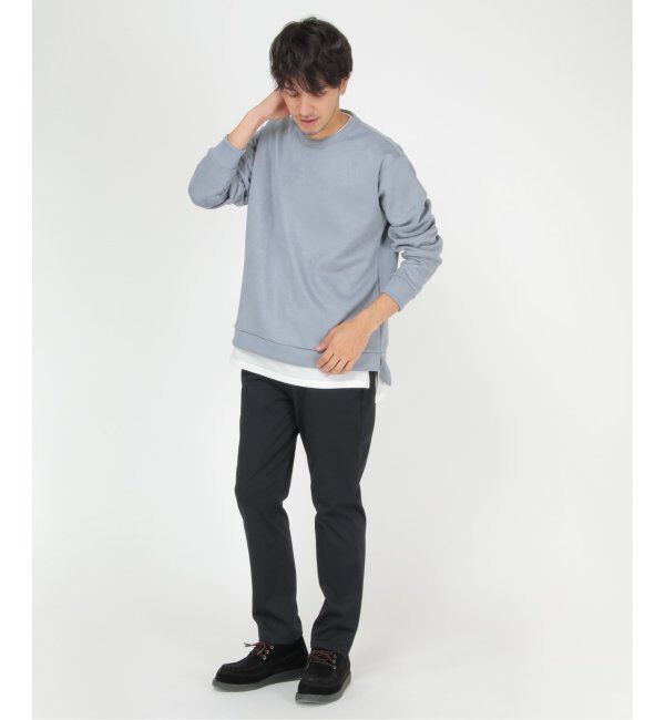 ikka「【抗菌防臭／吸水速乾】セイケツフェイクスエードレイヤードプルオーバー【消臭】」|パーカー|