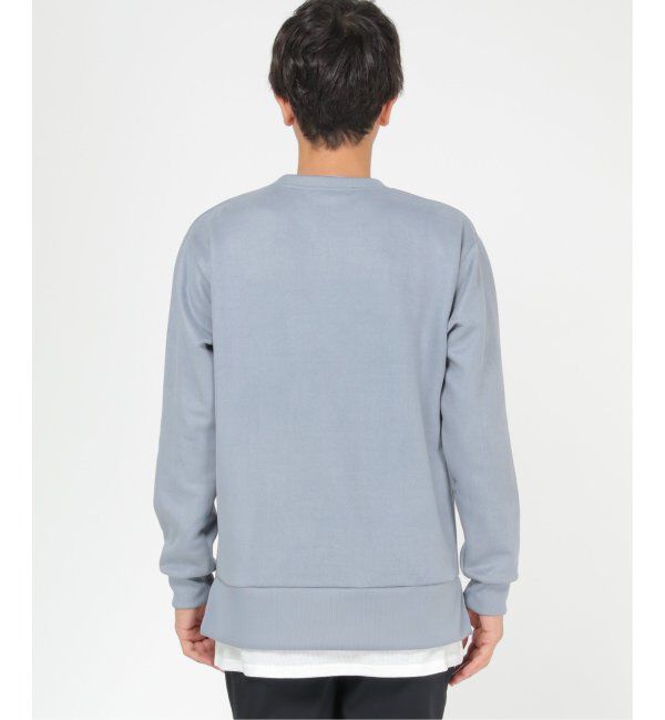 ikka「【抗菌防臭／吸水速乾】セイケツフェイクスエードレイヤードプルオーバー【消臭】」|パーカー|