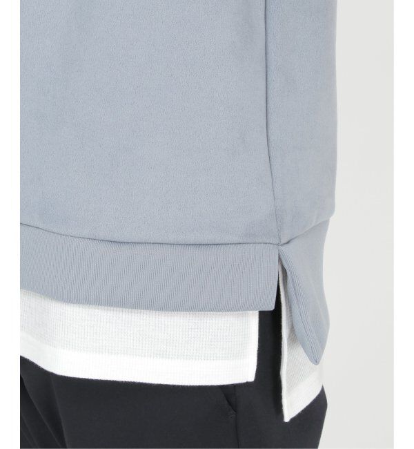 ikka「【抗菌防臭／吸水速乾】セイケツフェイクスエードレイヤードプルオーバー【消臭】」|パーカー|