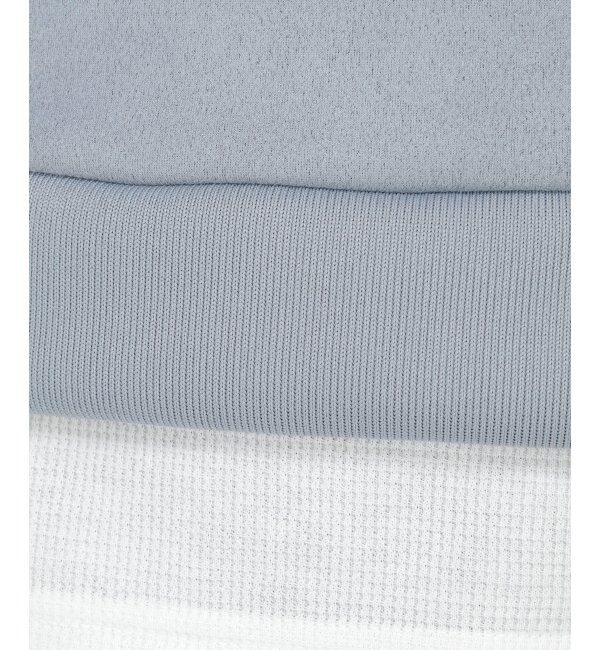 ikka「【抗菌防臭／吸水速乾】セイケツフェイクスエードレイヤードプルオーバー【消臭】」|パーカー|