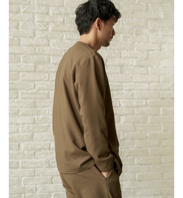 ikka「【イージーケア／シワ軽減】LANATEC アムンゼンカーディガン【セットアップ対応】」|シャツ・ブラウス|