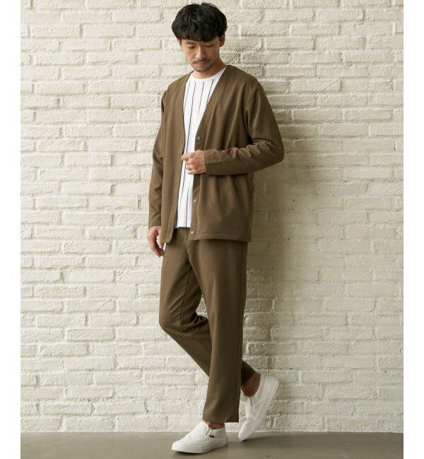 ikka「【イージーケア／シワ軽減】LANATEC アムンゼンカーディガン【セットアップ対応】」|シャツ・ブラウス|