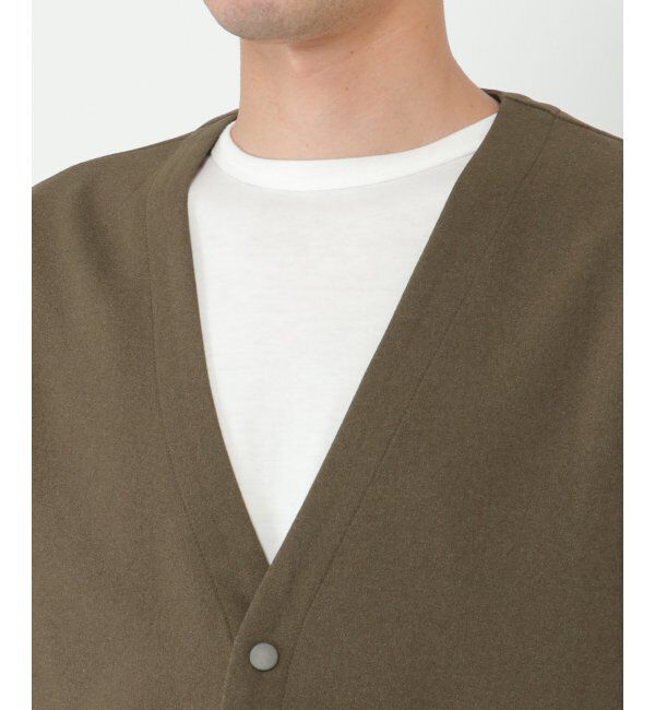 ikka「【イージーケア／シワ軽減】LANATEC アムンゼンカーディガン【セットアップ対応】」|シャツ・ブラウス|