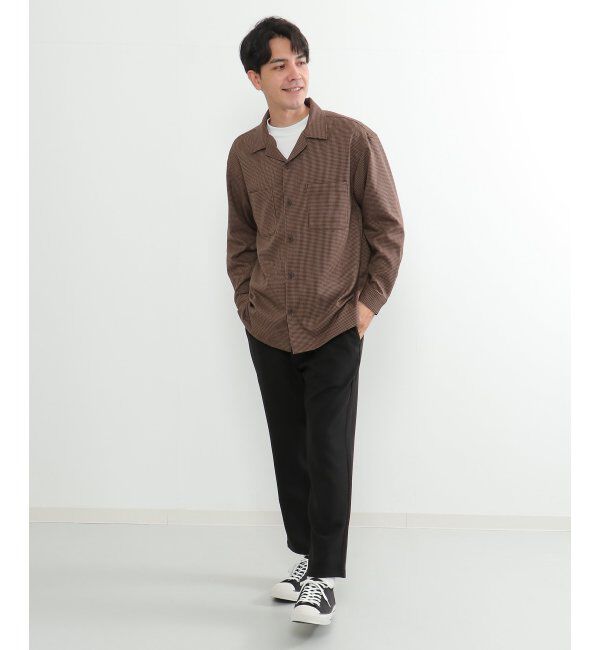 ikka「【イージーケア／シワ軽減】LANATEC CPOシャツ」|シャツ・ブラウス|