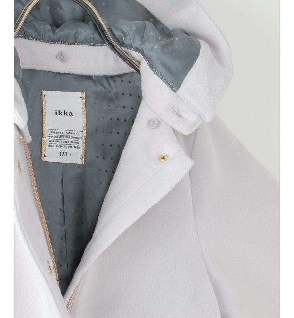 ikka kids「バックデザイン2WAYフェイクウールジャケット（120~160cm）」|その他|