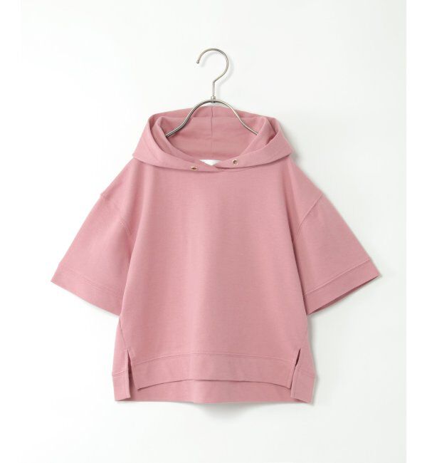 ikka kids「コットンUSA鹿の子パーカー（120~160cm）」|Tシャツ・カットソー|