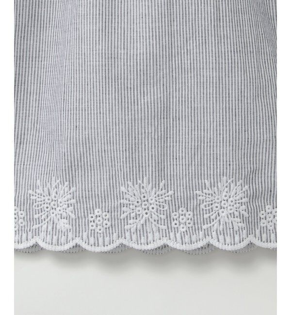 ikka kids「India スカラップ刺繍ワンピース（120~160cm）」|スカート|