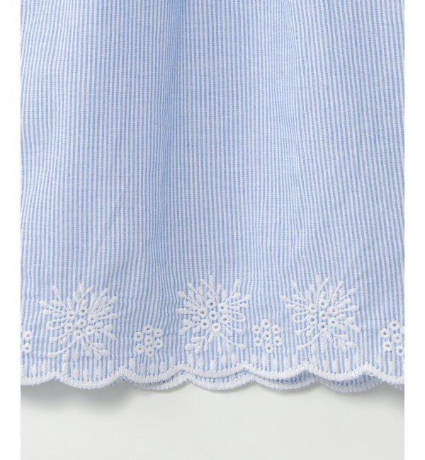 ikka kids「India スカラップ刺繍ワンピース（120~160cm）」|スカート|