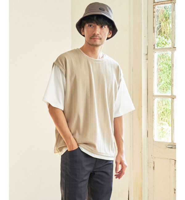 ikka「ＤＫ　ロゴワッペンバケットハット」|その他|