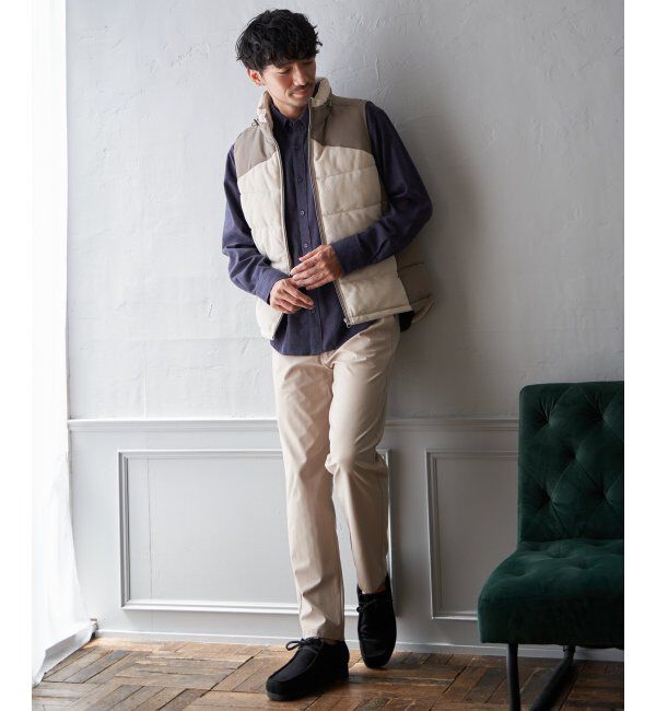 ikka「sorona(R)コンビ中綿ベスト」|ダウンベスト・ベスト|