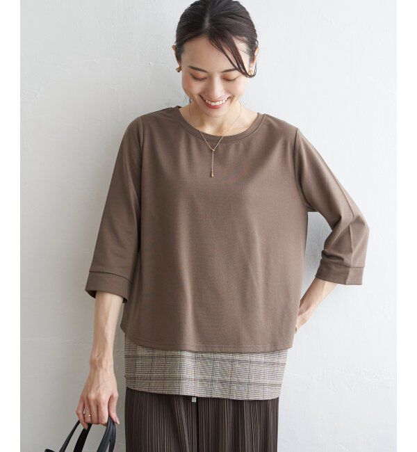 ikka「裾レイヤードプルオーバー」|その他|