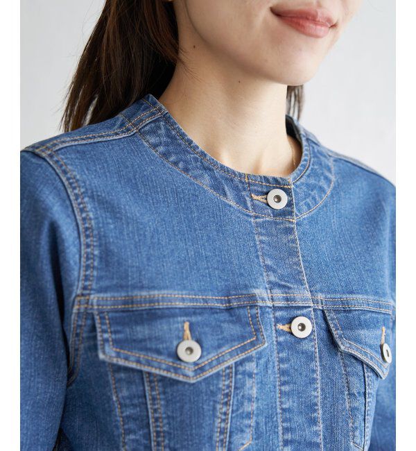 ikka「【雑誌InRed4月号掲載】ストレッチノーカラーGジャン」|その他|