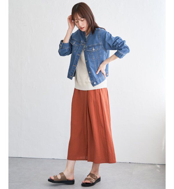 ikka「【雑誌InRed4月号掲載】ストレッチノーカラーGジャン」|その他|