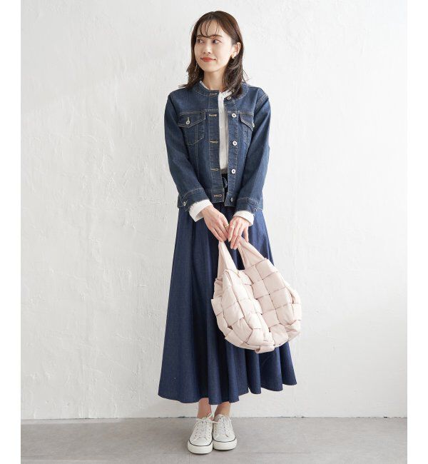 ikka「【雑誌InRed4月号掲載】ストレッチノーカラーGジャン」|その他|