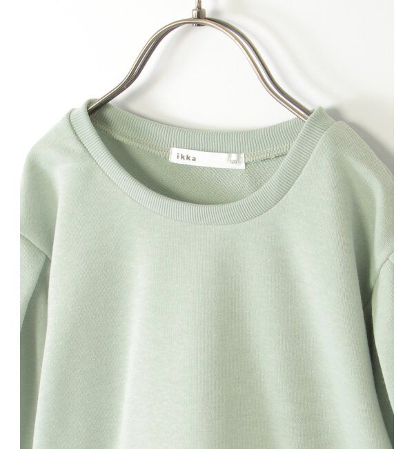 ikka kids「裾チュールミニ裏毛プルオーバー（120~160cm）」|Tシャツ・カットソー|
