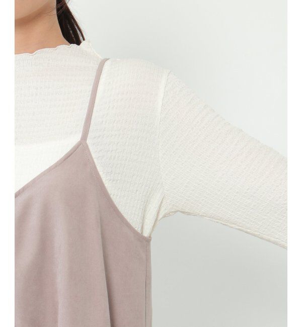 Lbc with Life「ポコポコロンTセットキャミワンピ」|ワンピース|