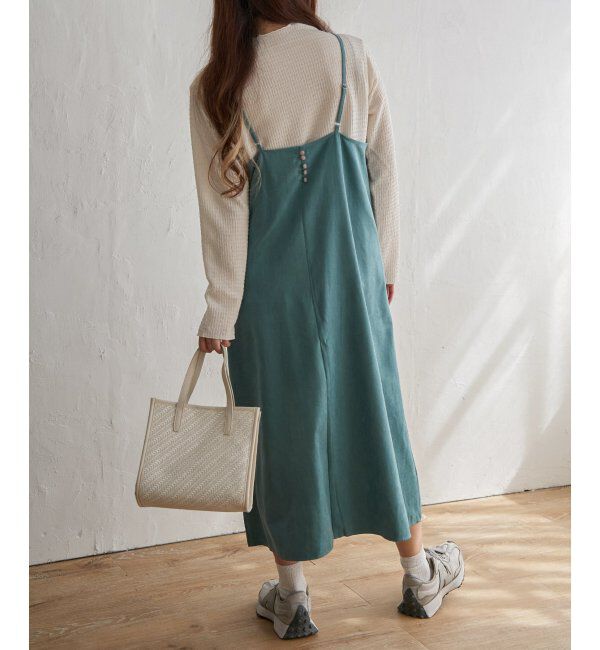 Lbc with Life「ポコポコロンTセットキャミワンピ」|ワンピース|