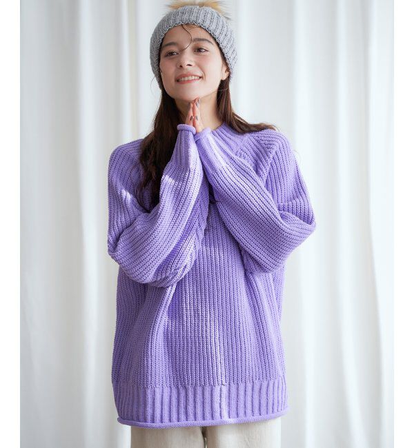 Lbc with Life「マットモールチャンキーニットプルオーバー」|カーディガン|