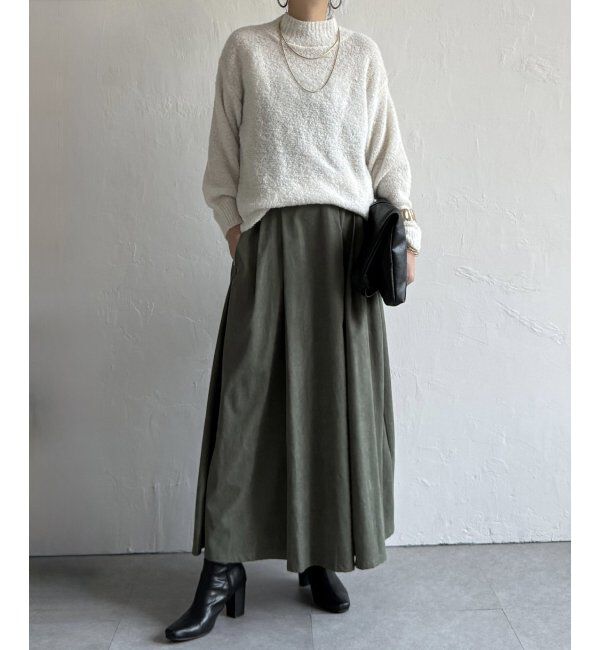 Lbc with Life「ラメブークレーハイネックプルオーバー」|カーディガン|