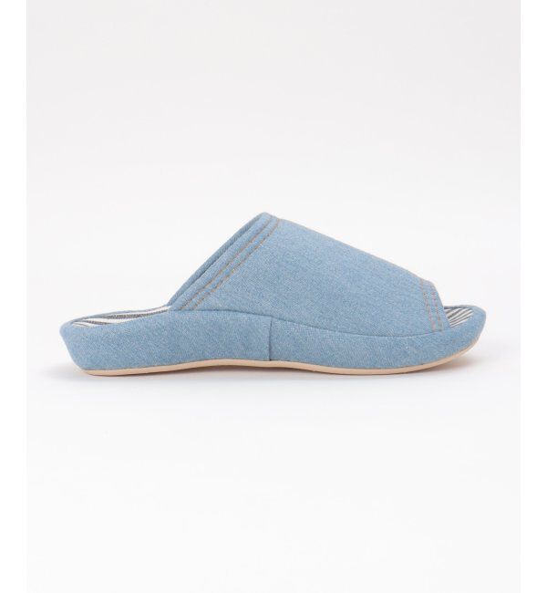 Lbc with Life「3Dコンフォートデニムスリッパ」|ルームシューズ|