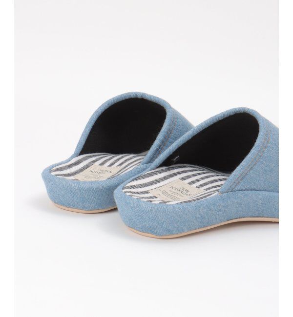 Lbc with Life「3Dコンフォートデニムスリッパ」|ルームシューズ|