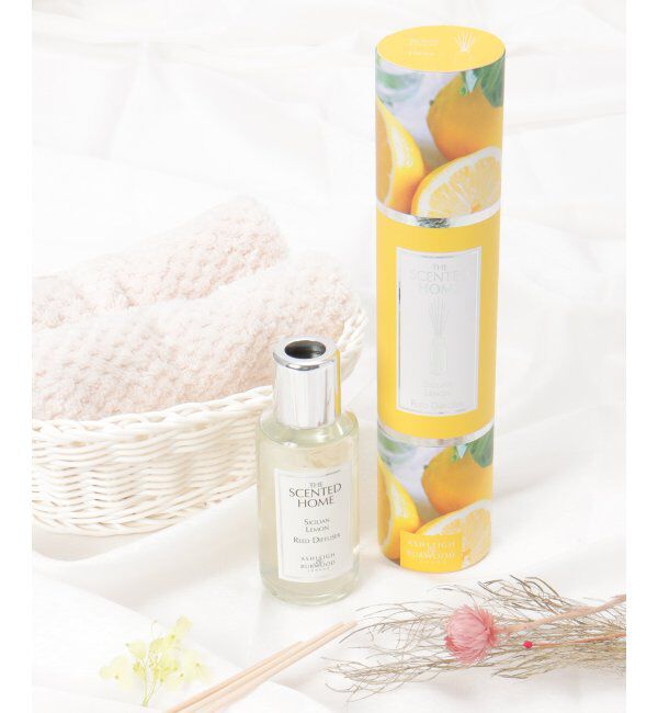 Lbc with Life「Ashleigh＆Burwood アシュレイアンドバーウッド リードディフューザー」|アロマ・ルームフレグランス|イエロー