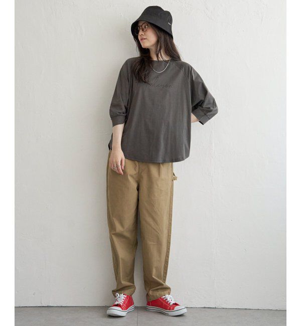 Lbc with Life「シルケット天竺ラグランT」|Tシャツ・カットソー|