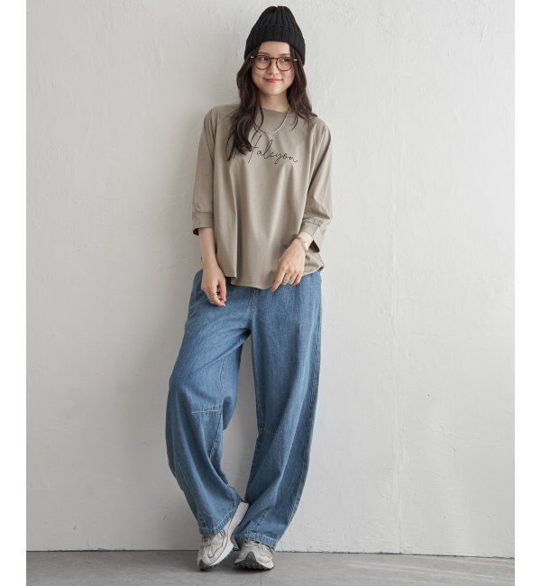 Lbc with Life「シルケット天竺ラグランT」|Tシャツ・カットソー|